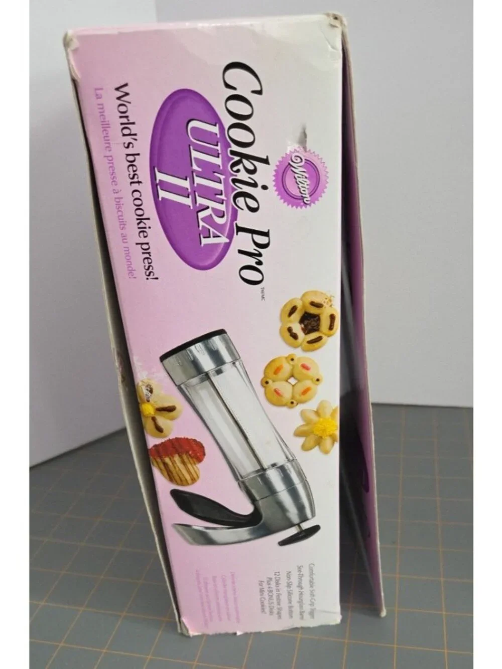 Wilton Cookie Pro Ultra II Press Cookie Press 16 Disks Complete 2006 New In Box